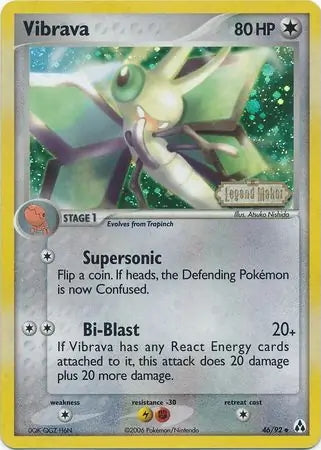 EX Legend Maker Vibrava #46/92 reverse holo
